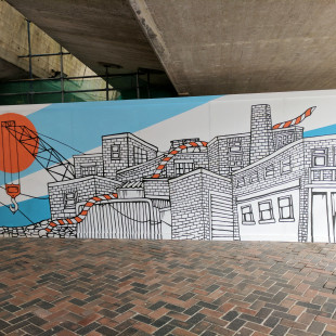 University of Sheffield Jo Peel Mural